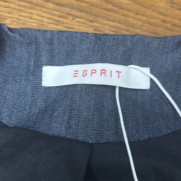 ESPRIT Striped Multicolor Lined Coat BNWT - Picture 2 of 12